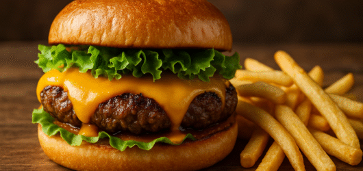 The Classic American Cheeseburger: Happiness in a Bun