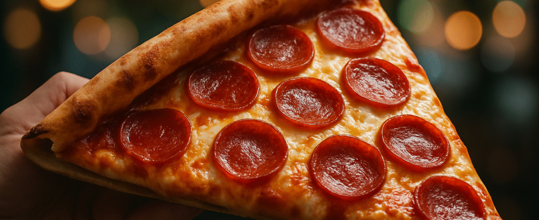 New York Style Pizza: Big Foldable Slice