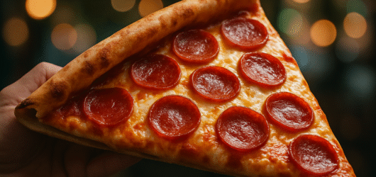 New York Style Pizza: Big Foldable Slice